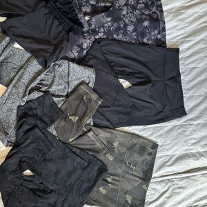6 piece lululemon lot size 8/ maybe some 10